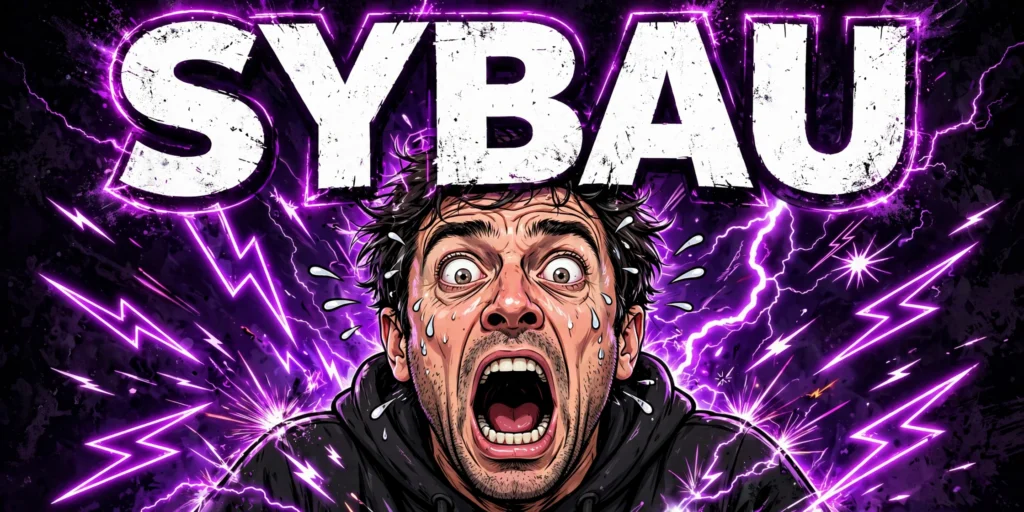 SYBAU meme explained - origin, templates and examples